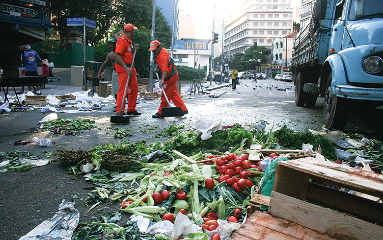 O desperdício de alimentos e a fome