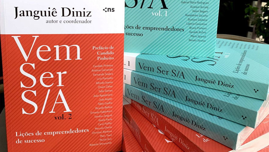 Novo livro de Janguiê Diniz traz lições de grandes empreendedores nacionais