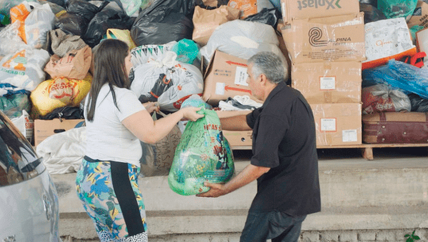 UNG arrecada doações para vítimas da chuva no Litoral Norte