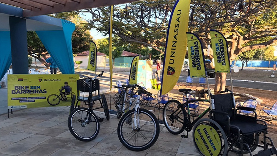 Com apoio do Transforma Petrolina, projeto leva bicicletas adaptadas para pessoas com deficiência