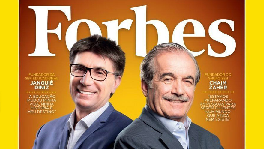 Titãs da educação são destaque da nova edição da FORBES Brasil