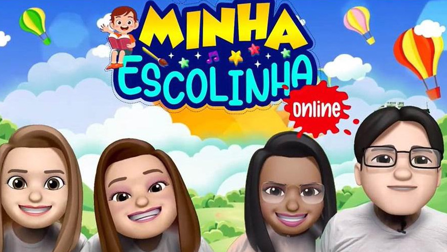 Projeto Minha Escolinha Online lança conteúdo para entreter a criançada nas férias